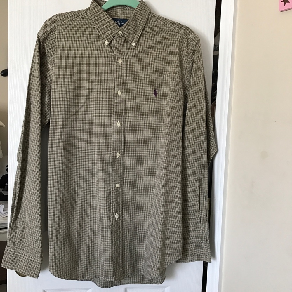 Men’s Ralph Lauren Classic Fit Button Down -Size L